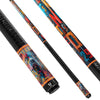 Uni Dog Carbon Fiber Pool Cue | Urban Typo Pitbull Street Art
