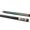 Uni Dog Carbon Fiber Pool Cue | Serene Puppy Watercolor