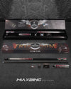 EVO FREEDOM MAXBING EDITION - CRIMSON FLAME - BLACK LEATHER WRAP