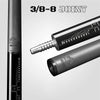 VOYAGER VIETNAM POOL CUE - BLACK - WRAPLESS