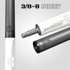 VOYAGER VIETNAM POOL CUE - WHITE - WRAPLESS