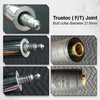 Rhino - 30" / Trueloc F/T Carbon Pool Cue Single Shaft