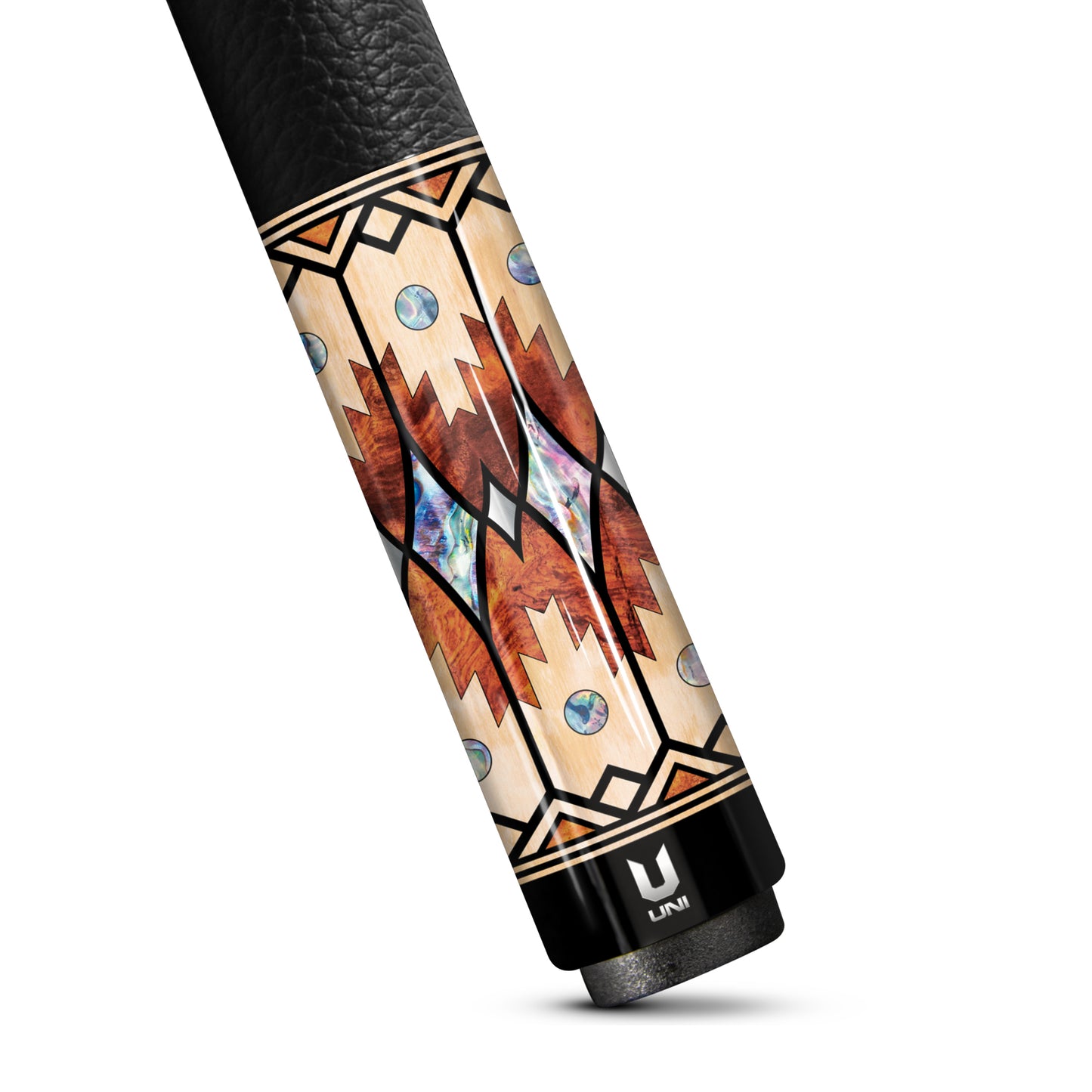 Native American-Inspired Premium Carbon Fiber Pool Cue