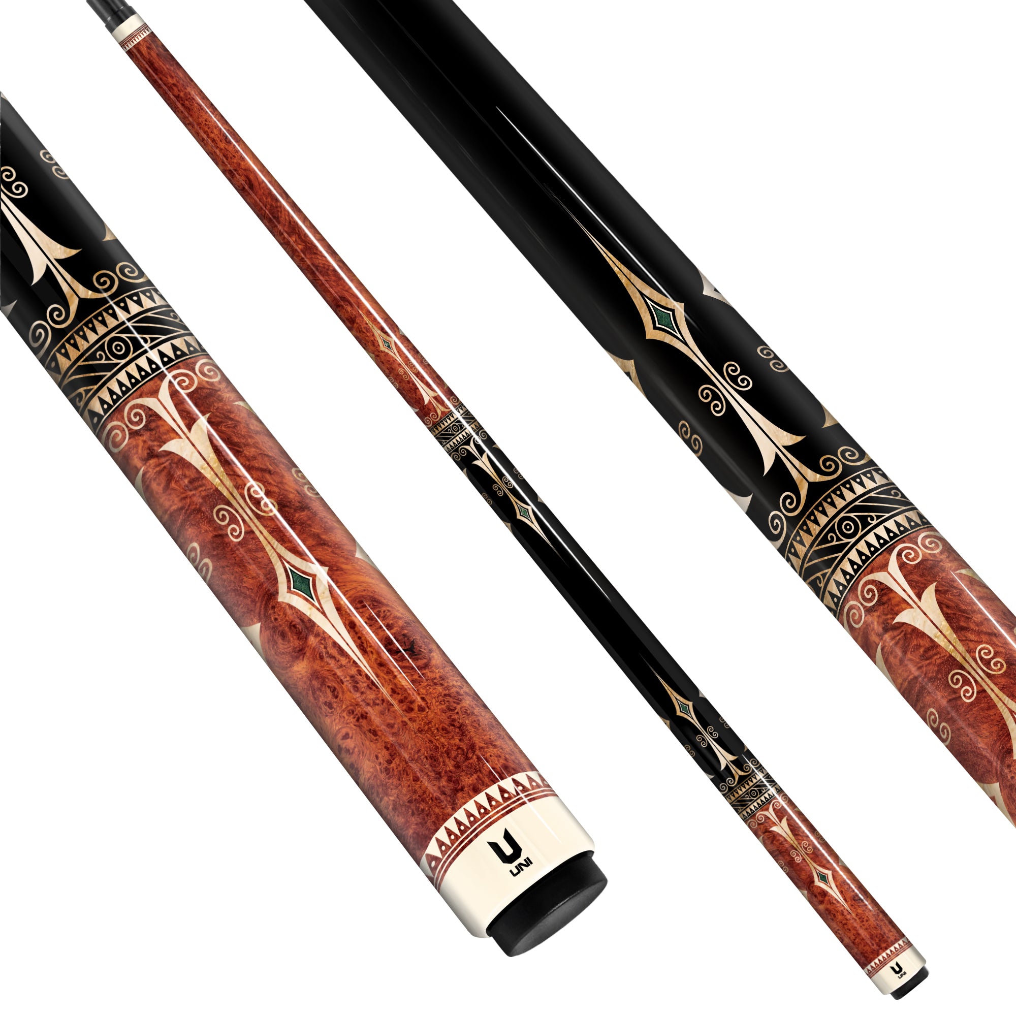 Uni Đông Sơn Carbon Fiber Pool Cue | Bronze Drum Pattern – Prime Cues