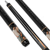 Uni Custom Couple Photo Carbon Fiber Pool Cue | Romantic Personalized Gift