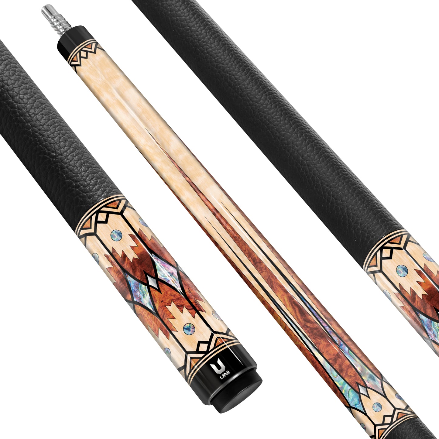 Native American-Inspired Premium Carbon Fiber Pool Cue