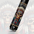 Uni Skull Carbon Fiber Pool Cue | Warrior Edition Power for Those Who Command It