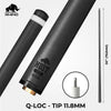 RHINO MUST 30" / Q-loc Pro Carbon Pool Cue Single Shaft