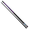 **Medusa’s Gaze Carbon Fiber Pool Cue – Psychedelic Neon Skull Edition – High-Performance Pro Cue**