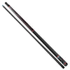 Medusa's Pro Carbon Fiber Pool Cue – Dark Mythology & Red Jewel Inlays – Zero Deflection & Elite Performance