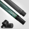 The 'Forest Medusa' Pro Carbon Fiber Pool Cue – Malachite Patina, Magma Inlays, & Zero Deflection Performance