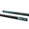 Medusa "Deep Abyss" Carbon Fiber Pool Cue – Emerald & Cyan Glow Design – Ultimate Precision & Low Deflection