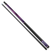 Medusa "Abyssal Empress" Custom Carbon Fiber Pool Cue - Deep Purple Cosmic Energy Design - Pro-Level Low Deflection Stick with Leather Grip