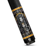 Medusa "The Sanctuary" Custom Carbon Fiber Billiard Cue - Gold & Burgundy Architectural Design - High-Performance Low Deflection Professional Stick