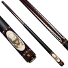 Uni Bald Eagle Pool Cue | Scrimshaw Ivory Points on Rosewood Theme