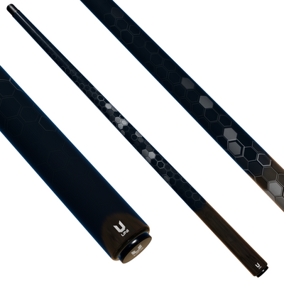 Uni Honeycomb Carbon Fiber Pool Cue | Modern Composite Texture