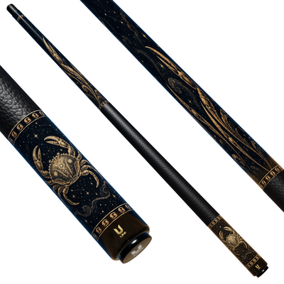 Uni Cancer Zodiac Crab Carbon Fiber Pool Cue | Zodiac Legend Series
