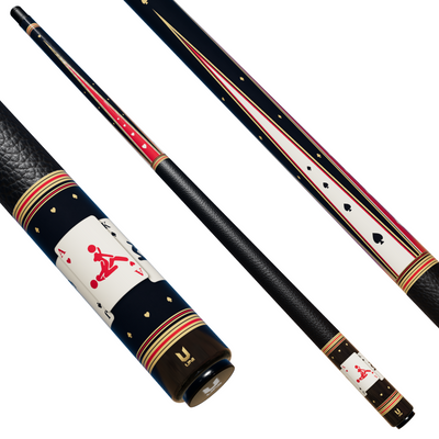 Uni Naughty Positions Playing Cards Carbon Fiber Pool Cue | Funny Adult Billiard