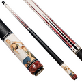 Uni Custom Faceless Portrait Carbon Fiber Pool Cue | Personalized Dad Gift