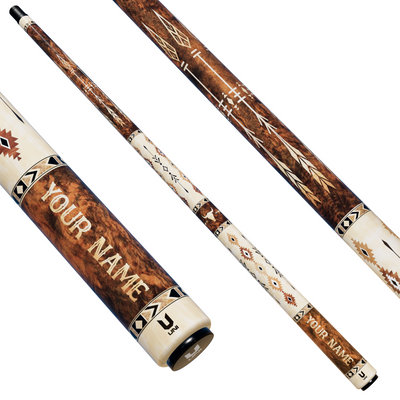 Uni Western Spirit Carbon Fiber Pool Cue | Native American-Inspired