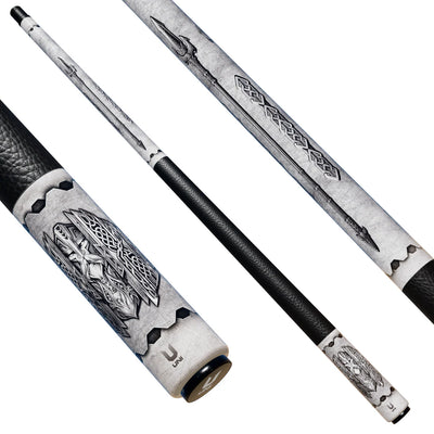 Uni Odin Viking Carbon Fiber Pool Cue | Odin Spear Design