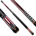 Uni Old Glory Patriot Carbon Fiber Pool Cue | American Flag Design