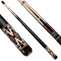 Uni Southwestern-Inspired Carbon Fiber Pool Cue | Earth-Tone Artist Design