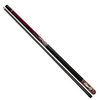 Uni Mother of Pearl Cobra Pool Cue | Abalone King Cobra on Shattered Crimson Lacquer Theme
