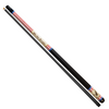 Vintage American Flag Themed Carbon Fiber Pool Cue with Liberty Bell and Bald Eagle
