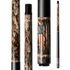 Wowcue Vintage American Flag Glass Fiber Pool Cue | Brick Mural Flag on Cracked Concrete Theme