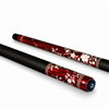 Uni Mother of Pearl Blossom Melody Pool Cue | Pearl Vine Music Note Rosewood Theme