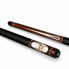 Uni Bald Eagle Pool Cue | Scrimshaw Ivory Points on Rosewood Theme