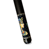 Uni Cleopatra Mosaic Carbon Fiber Pool Cue | Egyptian Stained Glass