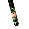 Flamingo Tropical Artist-Designed Pool Cue – Ready-Made Visual Artwork
