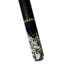 Uni Mother of Pearl Sunken City Pool Cue | Abalone Atlantis Deep Sea Black Lacquer Theme