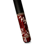 Uni Mother of Pearl Blossom Melody Pool Cue | Pearl Vine Music Note Rosewood Theme