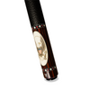 Uni Bald Eagle Pool Cue | Scrimshaw Ivory Points on Rosewood Theme