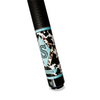 Uni Sheridan Custom Carbon Fiber Pool Cue | Western Cowhide Style