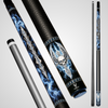 Novera Skull Wings Carbon Fiber Pool Cue | Bold Gothic Elegance