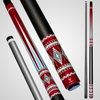 Novera Native Tribal Pattern Carbon Fiber Pool Cue | Iconic Artisan Design
