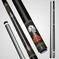 Novera Sacred Inferno Carbon Fiber Pool Cue | Fire & Steel Design