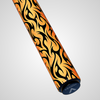 Novera Flame Spiral Carbon Fiber Pool Cue | Fire Theme