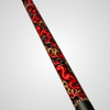 Novera Skull & Crown Pool Cue | Crimson Gold Royal Theme