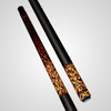 Novera Flame Swirl Carbon Fiber Pool Cue | Fire Theme