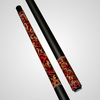Novera Skull & Crown Pool Cue | Crimson Gold Royal Theme