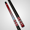 Novera Native Tribal Pattern Carbon Fiber Pool Cue | Iconic Artisan Design