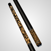 Novera Skull & Crown Pool Cue | Ebony Sapphire Royal Theme