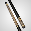 Novera Damascus Steel Lighthouse Pool Cue | Storm Steel Gold Beacon Theme