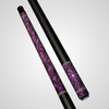 Novera Damascus Steel Star Pool Cue | Amethyst Purple Mosaic Theme