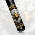 Uni Heritage Timber Eagle Carbon Fiber Pool Cue | Wood-Tone Patriotic Design